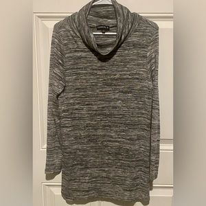 Lightweight Cowl Tunic Stretchy Sweater (Size Large) by Chances R